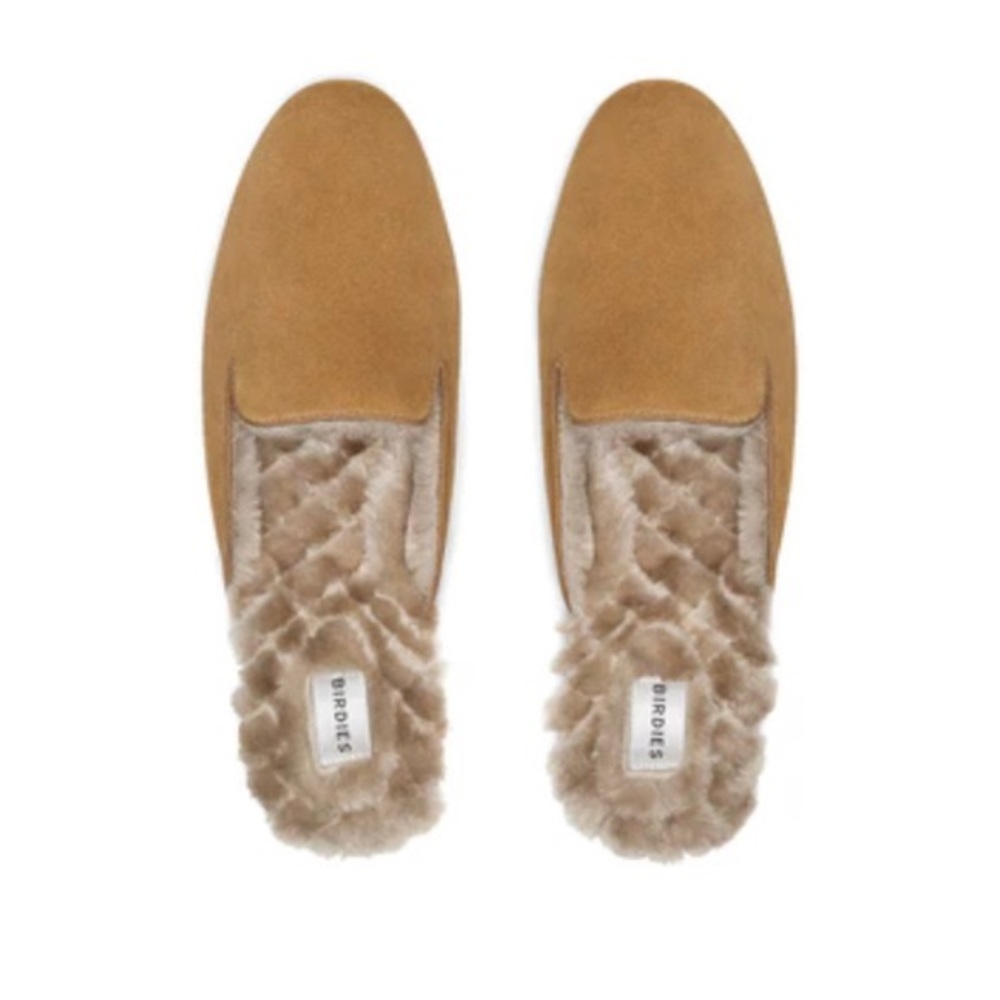 Birdies Phoebe in Caramel Faux Fur